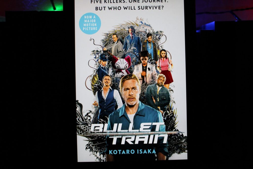 E-Book-Cover von "Bullet Train", zeigt leider ein Poster der Verfilmung.
